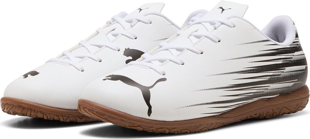 Puma Fussballschuhe ATTACANTO II IT JR Kinder Hallenschuhe 108498 02 weiss, Schuhgröße:37 EU
