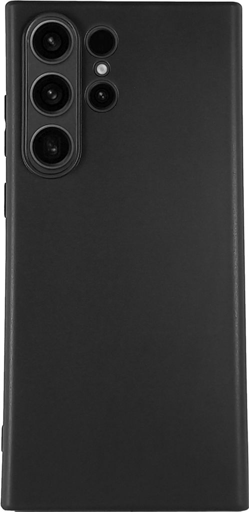SCHWARZ TPU Silikon Matt Hülle für Samsung Galaxy S23 ULTRA Produktbild 