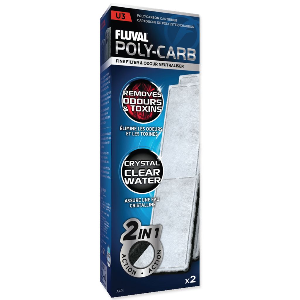 Wkład Fluval carbon wool U3 2szt. Zdjęcie produktu 