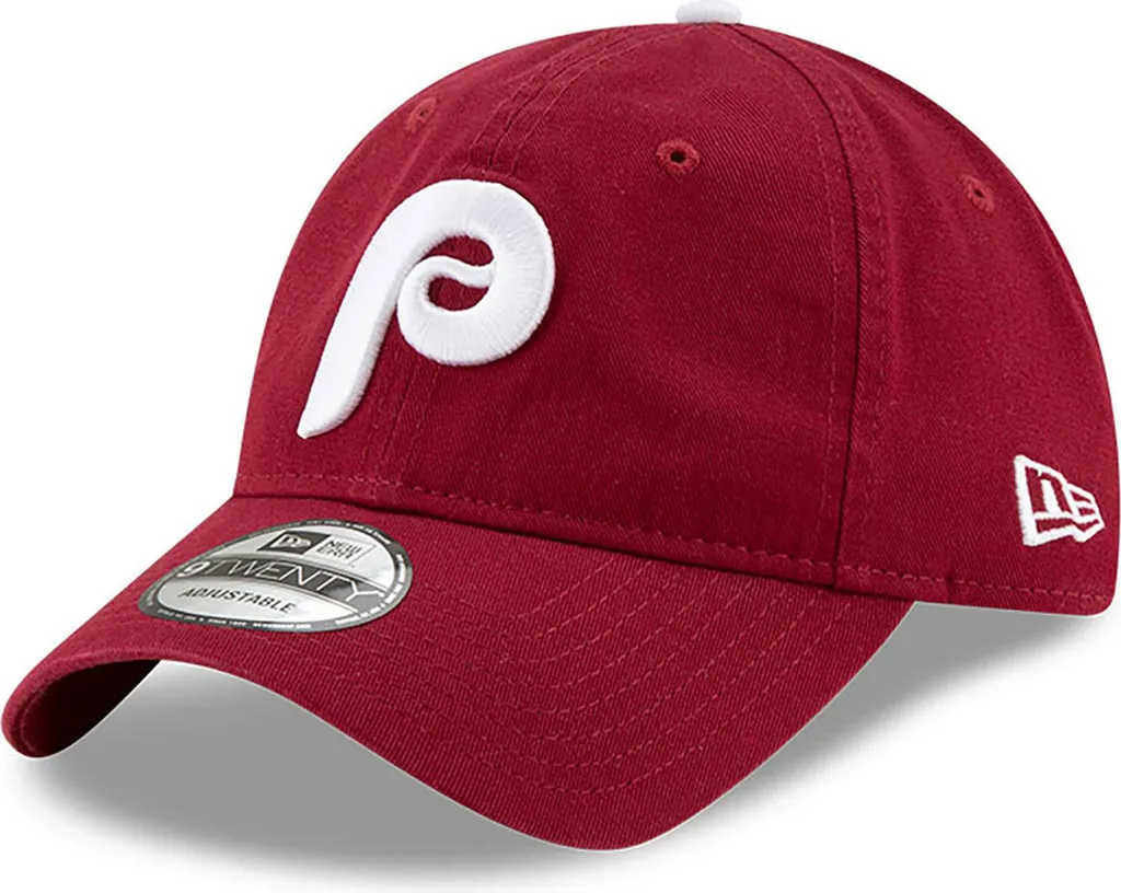Casquette Lifestyle New Era 9Twenty Philadelphia Phillies Coloris Rubis