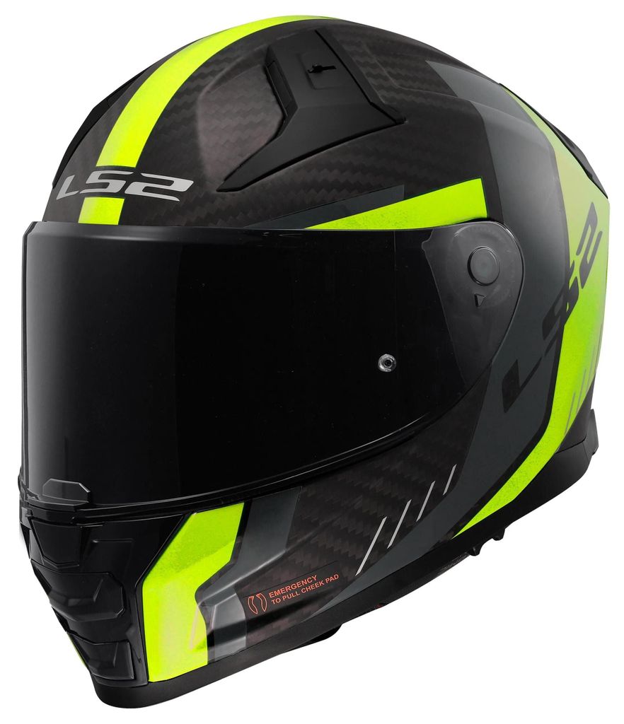 LS2 Vector II C FF811 Grid Integralhelm :  matt-neongelb  Produktbild 
