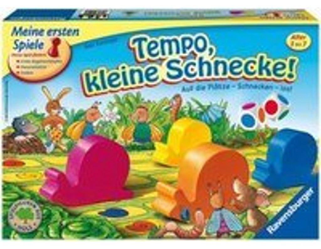 Ravensburger, Tempo, petit escargot !, Jeux pour enfants, Image du produit 