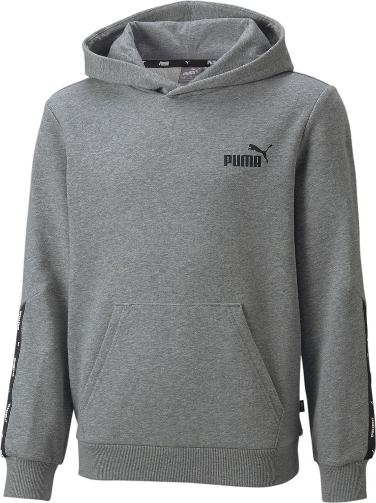 Puma ESS   Tape Hoodie TR B MEDIUM GRAY HEATHER MEDIUM GRAY Produktbild 