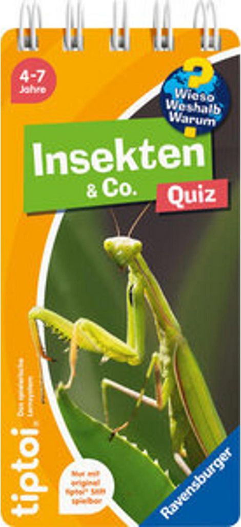tiptoi® Wieso? Weshalb? Warum? Quiz - Insekten & Co. Produktbild 