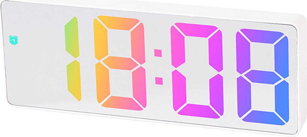 Digitaluhr, LED-Wecker für Schlafzimmer, elektronischer Desktop