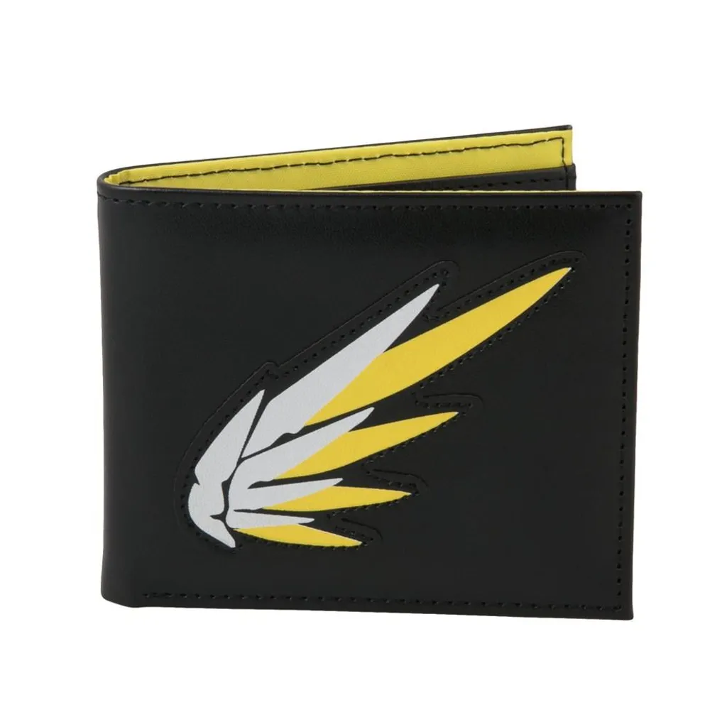 Portefeuille Overwatch robuste - Porte-monnaie graphique compact Mercy