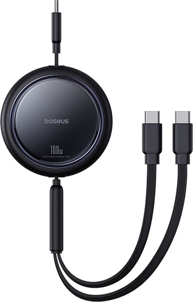 Baseus Mirror Series, 1 meter, USB-C, 2x USB-C, USB 2.0, Productafbeelding 