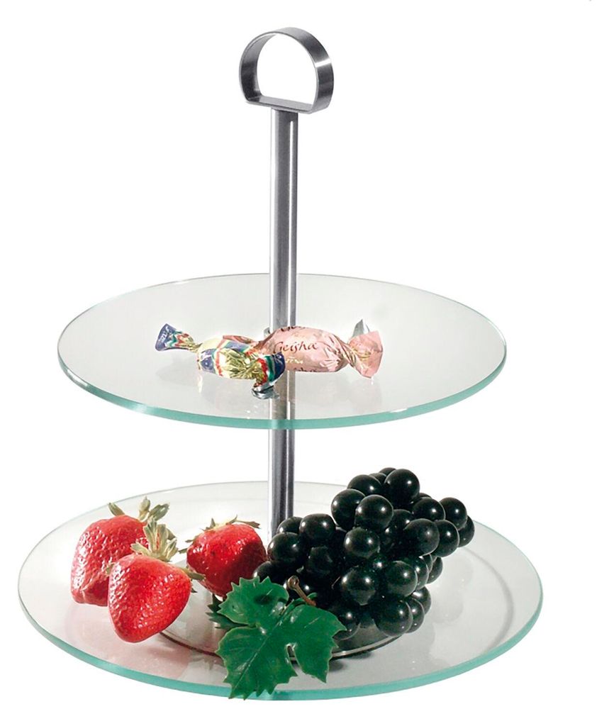 CONTACTO Glas-Etagere, Höhe: 290 mm