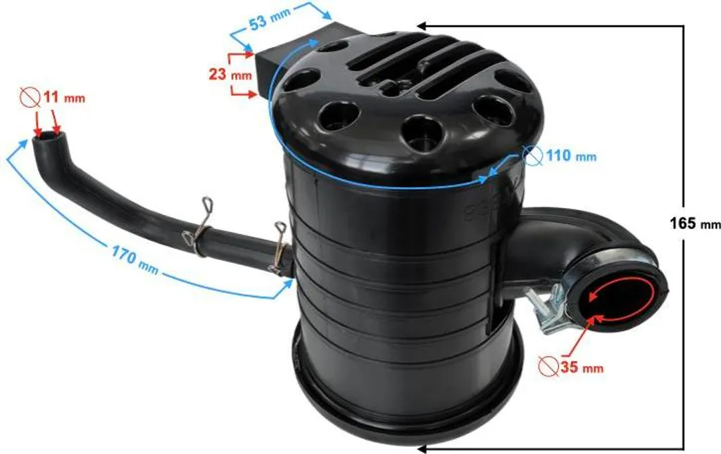 Filtre à air moteur FR 2 haute densité - Filtration optimale pour cyclo