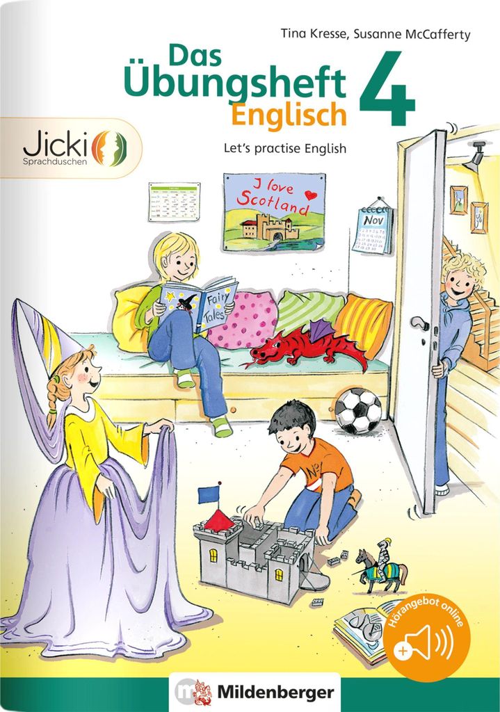 Das Übungsheft Englisch 4 Produktbild 