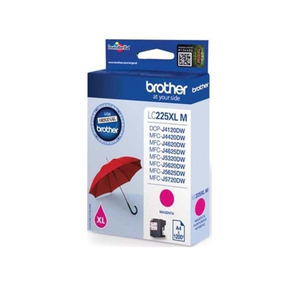 Brother LC225XLM, Purpurová, Inkoust na pigmentové bázi, 1 Obrázek produktu 