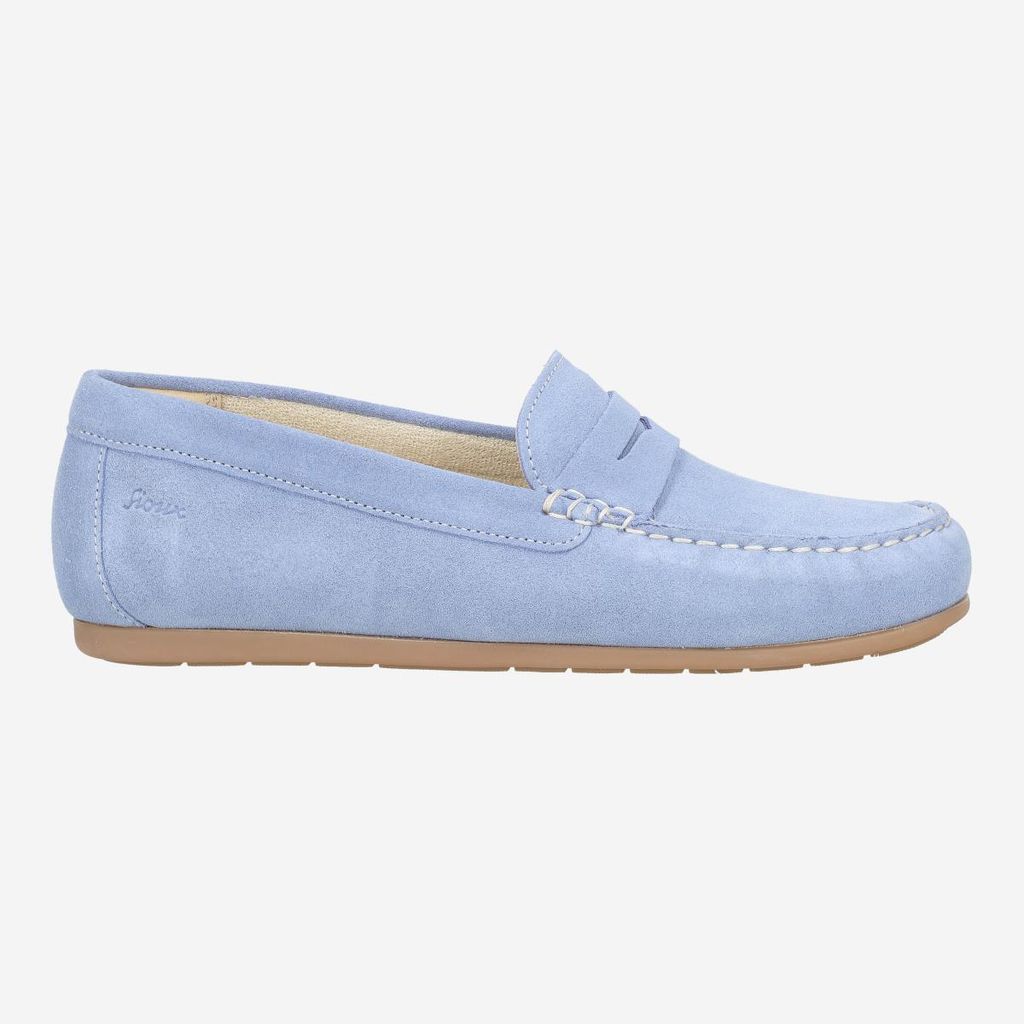 Sioux 4142081 SIMADESA-700, Slipper & Mokassin in Blau für Damen, Größe 36,5