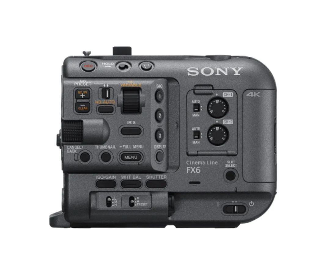 Sony FX6, 12,9 MP, CMOS, 4K Ultra HD, 8,89 cm (3.5"), 890 Obrázek produktu 