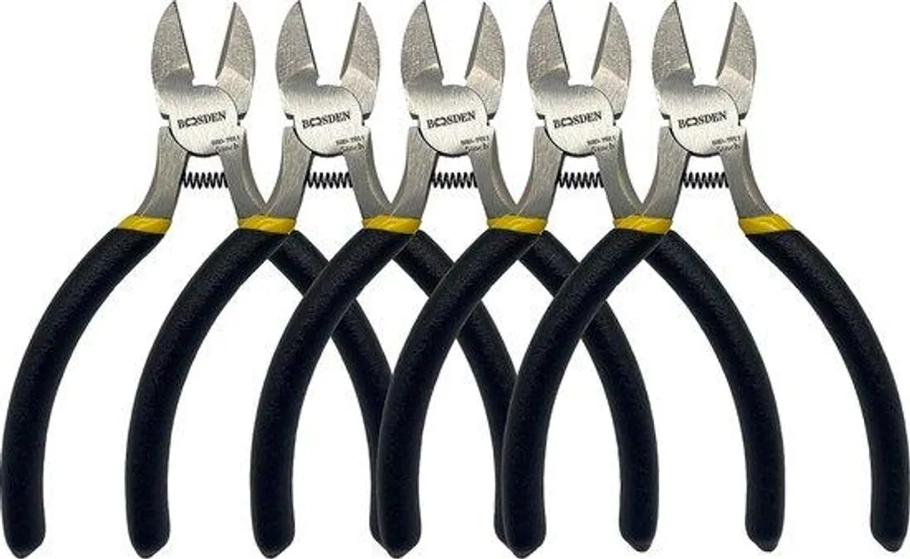Coupez vos fils de bijoux sans effort avec ce lot de 5 pinces 127 mm