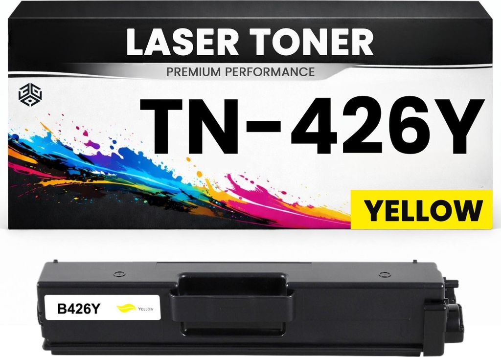 2 x XL Toner TN-426Y Gelb für Brother kompatibel TN426Y Premium Alternative für Brother HL-L8360CDW, MFC-L8900CDW