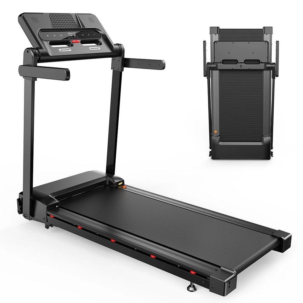 Laufband - FT54 - Motor 2,5 PS - Tragkraft 120 kg - Verstellbare Steigung - Nicht klappbar - Ohne Bluetooth - Orange