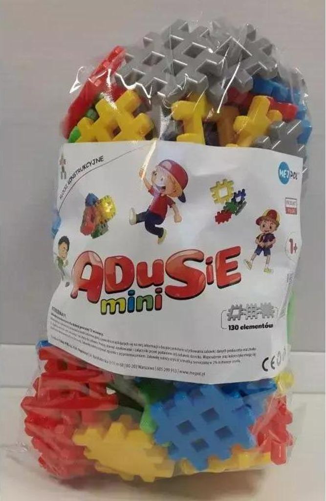 Adusie Mini Bauklötze, 130 Teile