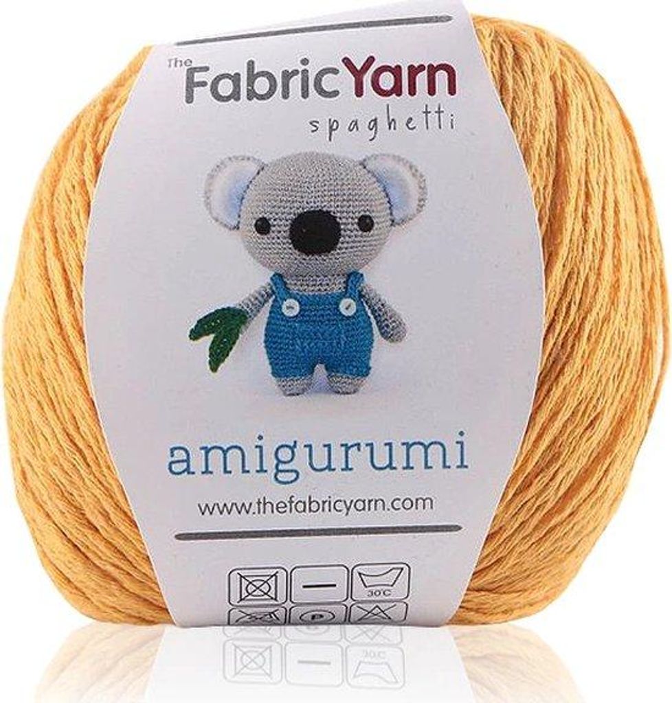 Fabrik Baumwollgarn Amigurumi-Garn 100% Baumwolle 200 Meter Senfgelb
