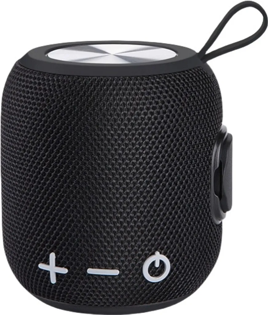 Altoparlante Bluetooth INF Nero con Slot MicroSD - Audio Portatile HIFI