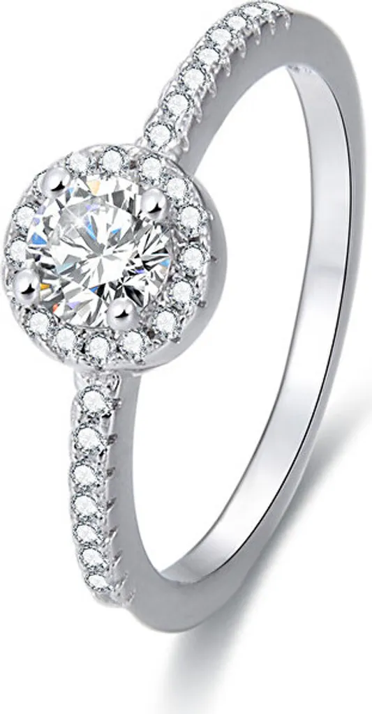 Anello Argento AGG194 con Cristalli 56mm - Eleganza Artigianale Italiana
