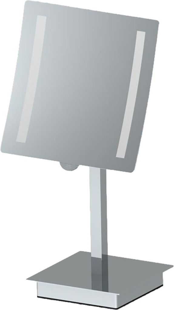 Primaster LED Stand-Kosmetikspiegel 5-fach Vergrößerung Produktbild 