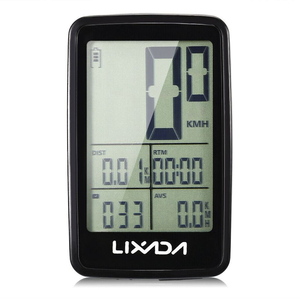 Fahrrad GPS-Drahtlos Rennrad Tachometer Kilometerzähler Hintergrundbeleuchtung 