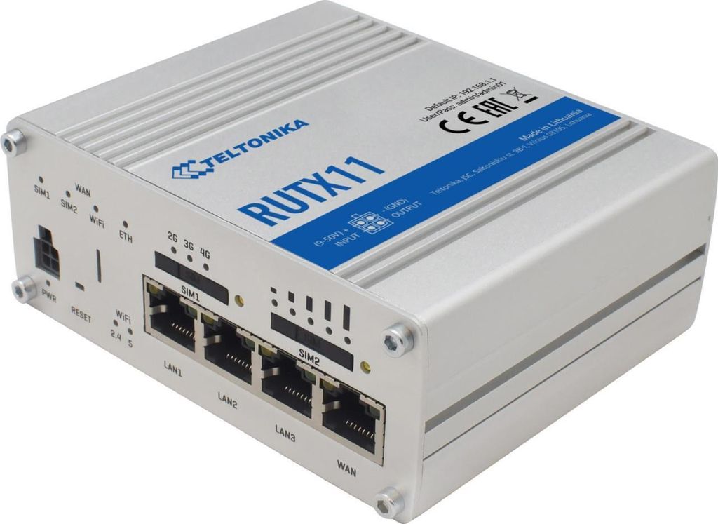 Teltonika – RUTX1120B200 – router Obrázek produktu 