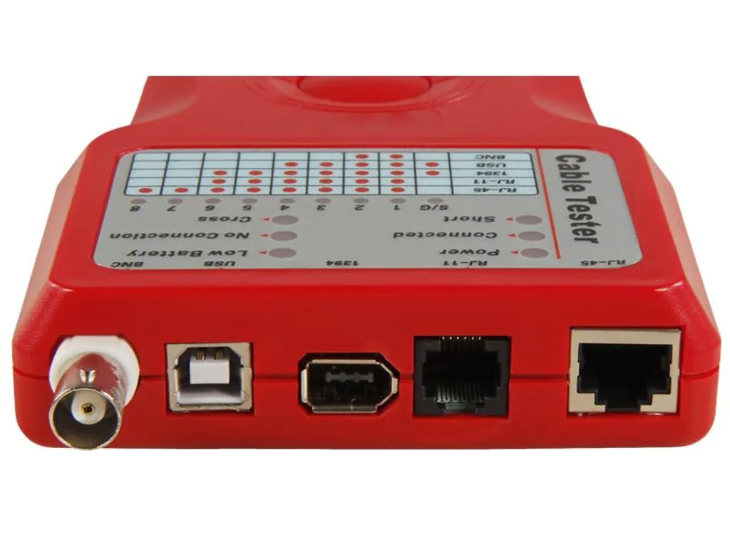 Testeur de Câble Informatique 5 en 1 Multifonction Kit de Test Réseau Pro