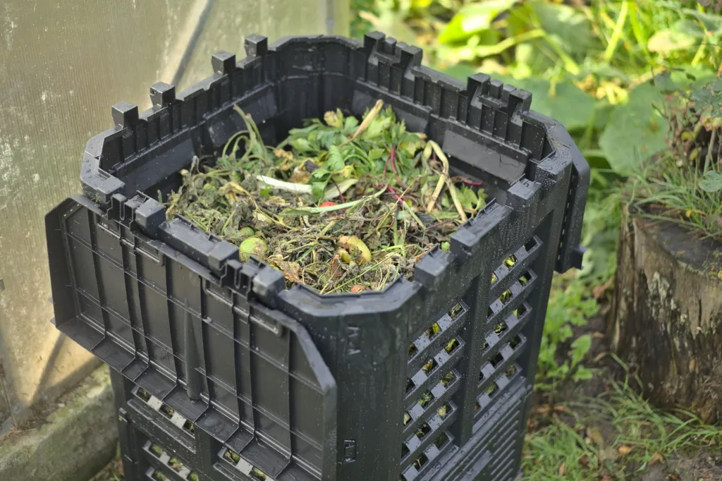 Composteur Anti-Odeur 300L ROJAPLAST - Solution Propre pour vos Déchets - 2