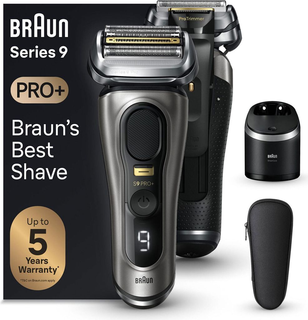 Braun Series 9 Pro+ 9565cc Wet & Dry Folienschaber Trimmer Image du produit 