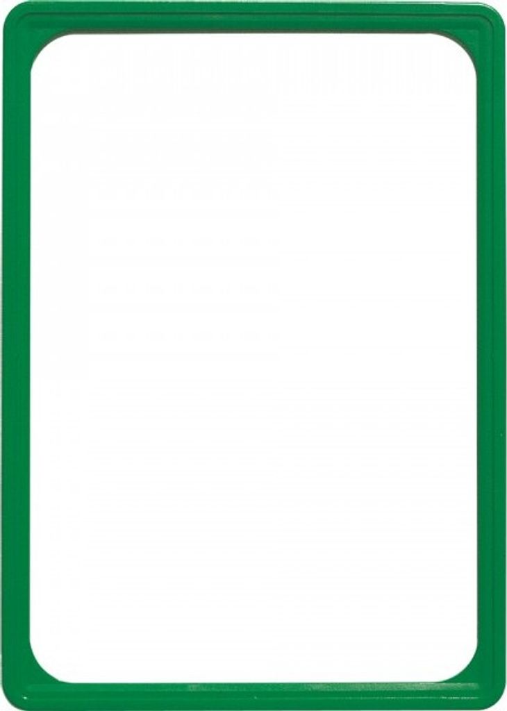 Kunststoffrahmen, grün, Kunststoff, DIN A2
