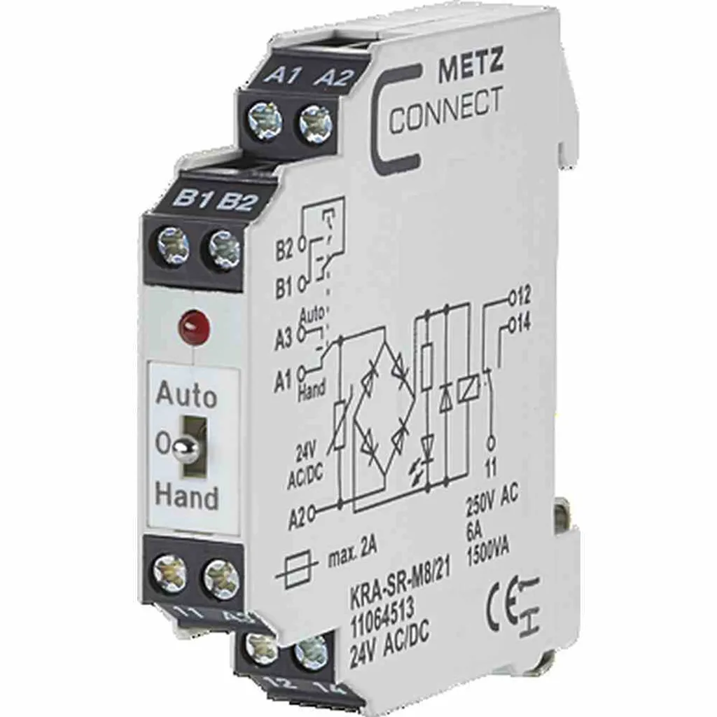 Relais 24V KRA-SR-M8/21 : Évitez les Pertes de Signal en Armoire