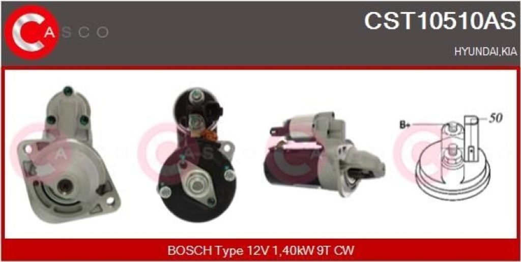 CASCO Starter Brand New HQ CST10510AS