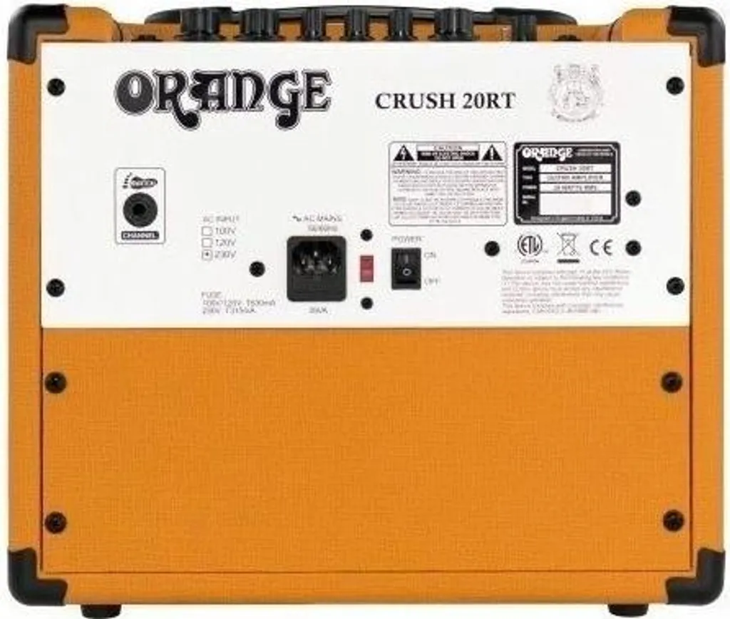 Orange Crush 20RT Combo Idéal pour S'exercer à la Maison avec un Son Pro