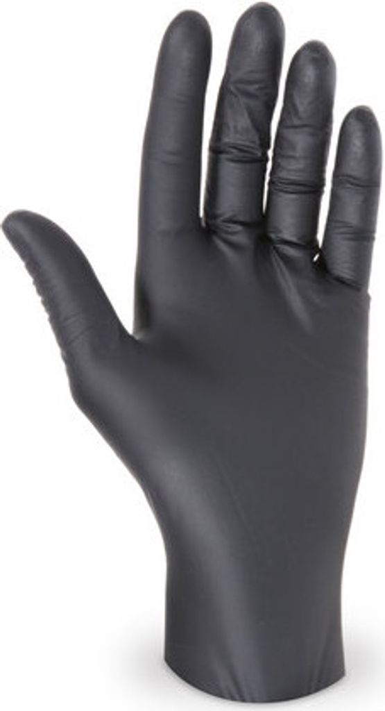 500x Nitril Einweghandschuhe puderfrei extrem reißfest schwarz Gr. M