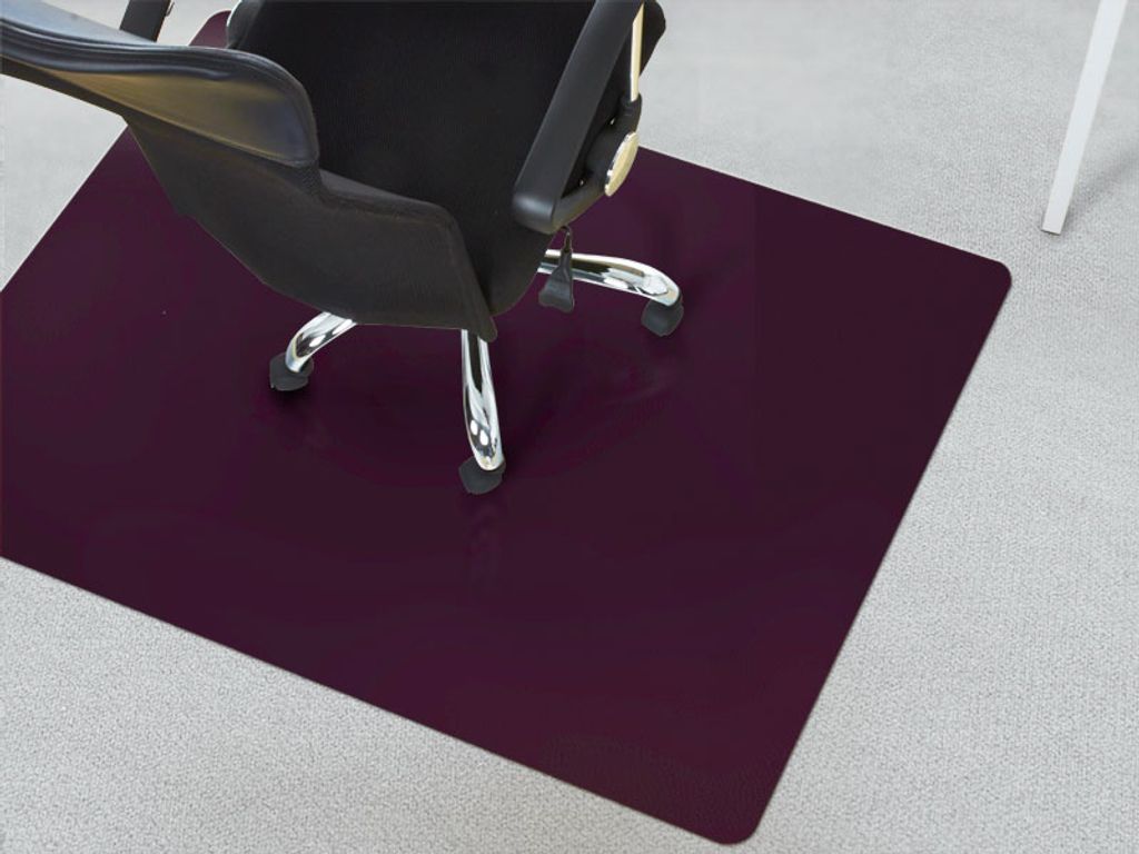 Bodenschutzmatte Teppichboden lila 120x150 cm