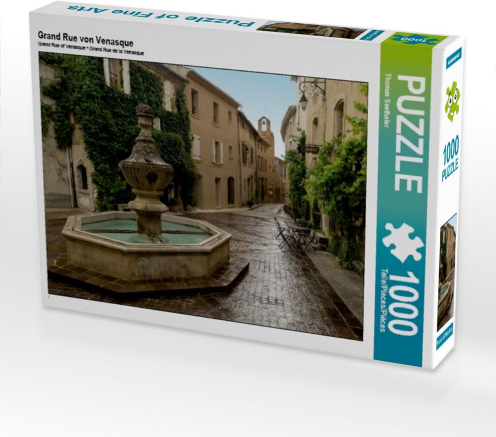 Calvendo Grand Rue von Venasque 1000 Teile Puzzle quer 640x480mm, Seethaler Thomas; 7273411