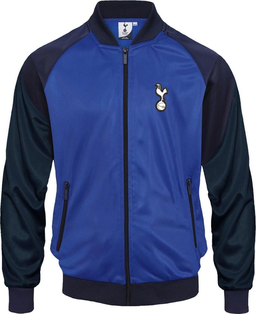 Tottenham Hotspur FC - Trainingsjacke für Jungen GF1017 (98) (Marine/Königsblau)