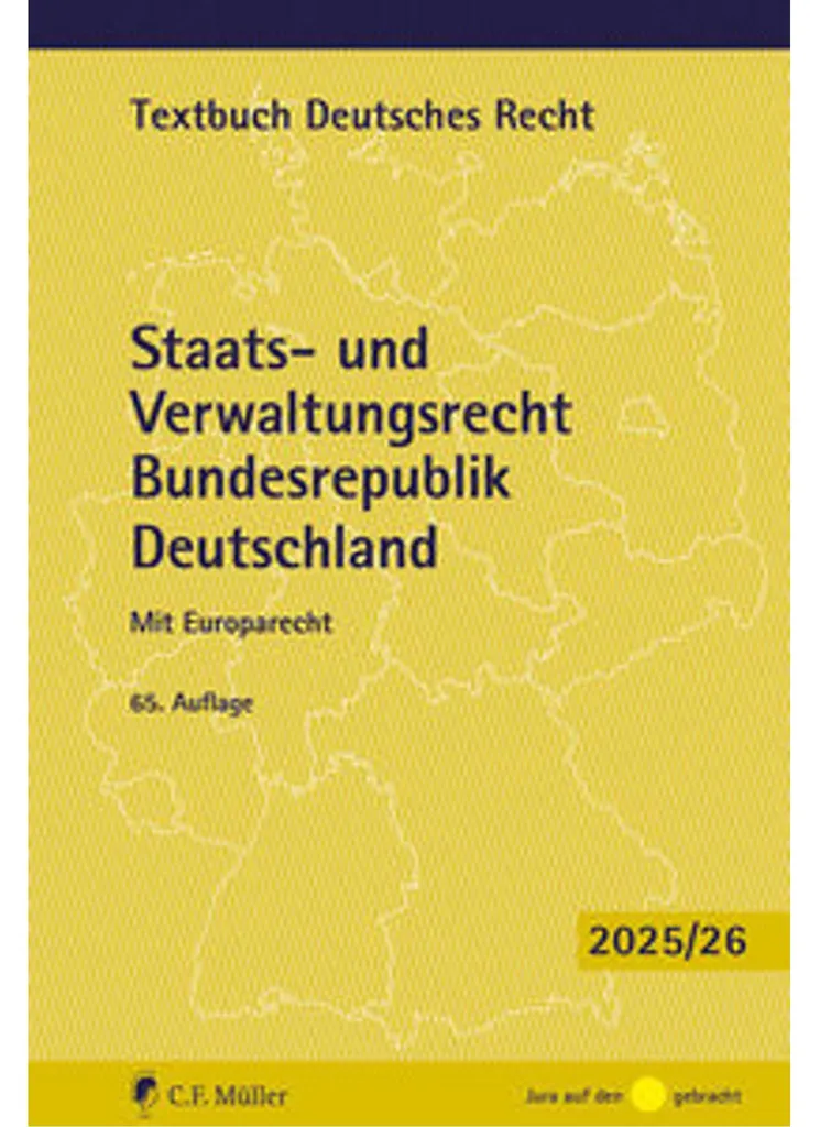 Livre de Droit Public Allemand : Staats- und Verwaltungsrecht Complet