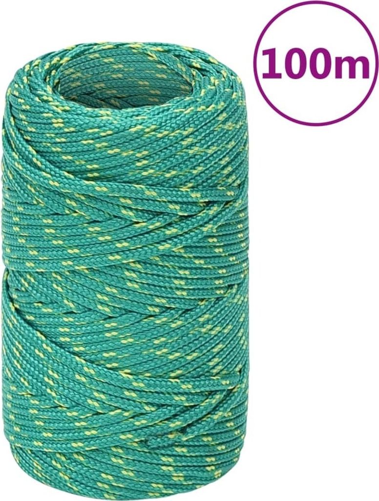 Bootsseil Grün 2 mm 100 m Polypropylen