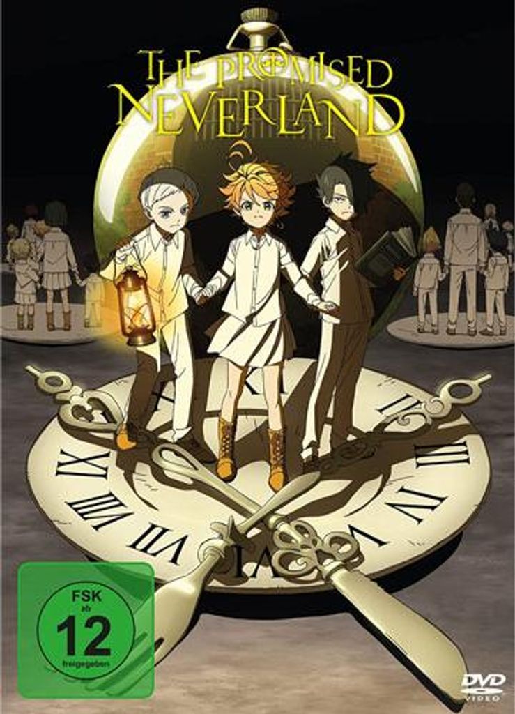 Promised Neverland, The - Staffel 1 (DVD) 4Disc Bundel, Komplett-Set Vol.1-2 - AV Vision - (DVD Video / Anime)