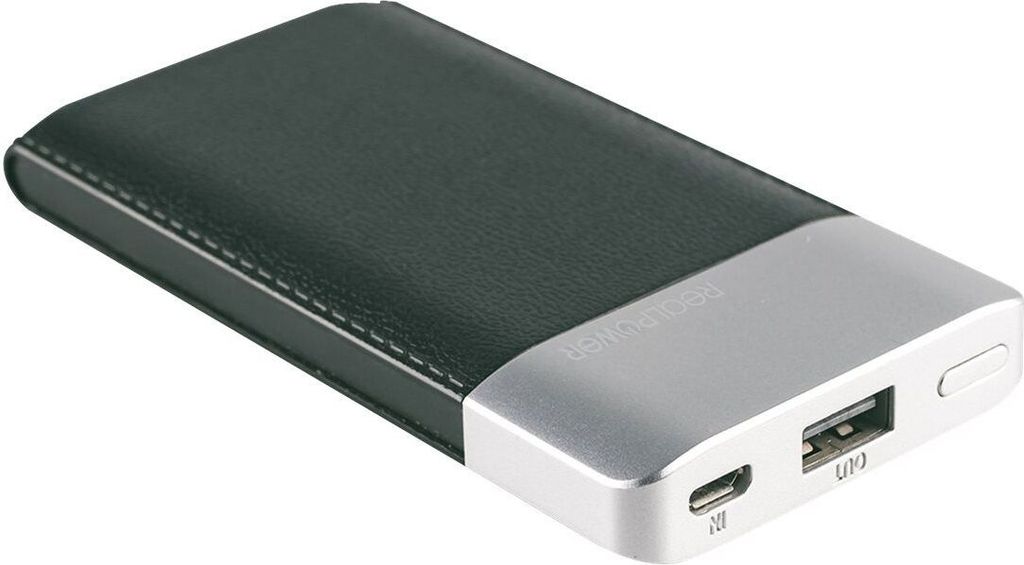 RealPower Powerbank PB-4000 Fashion Black           Produktbild 