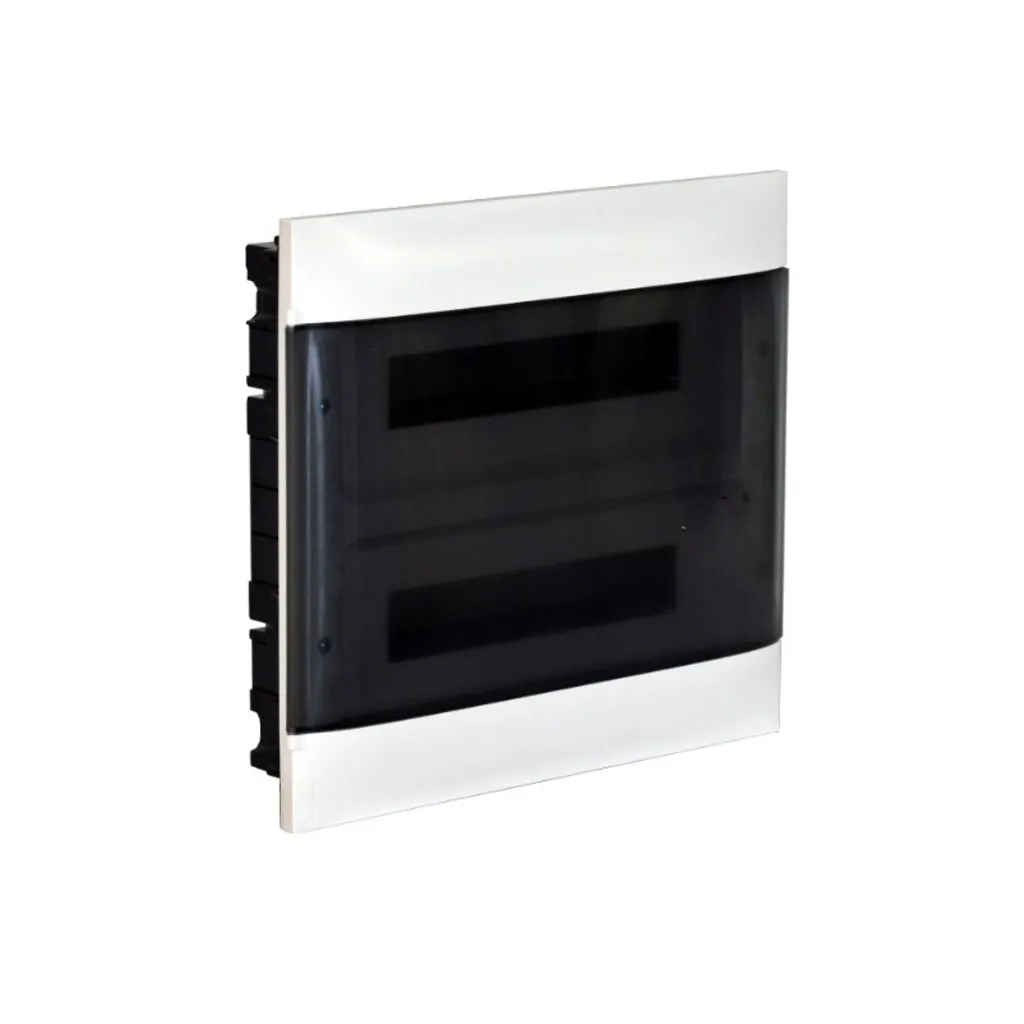 Tableau électrique Legrand 137177 Mod+Rail 2x18 avec Porte Fumée