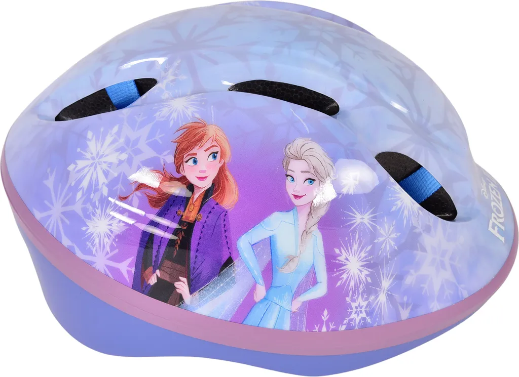 Casque vélo enfant léger et aéré Disney Reine des Neiges 2