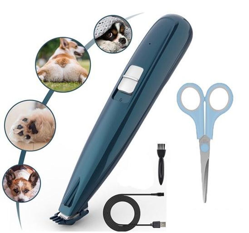 Elektrische pferdeschere mit LED-Licht, Scheren für Hunde- und Katzenpfoten, USB-kabel, kleine Größe, praktisch für zuhause