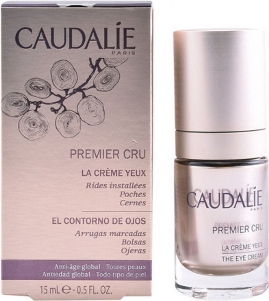 Caudalie Premier Cru The Eye Cream straffende Augencreme gegen Falten, Schwellungen und dunkle Ringe 15 ml
