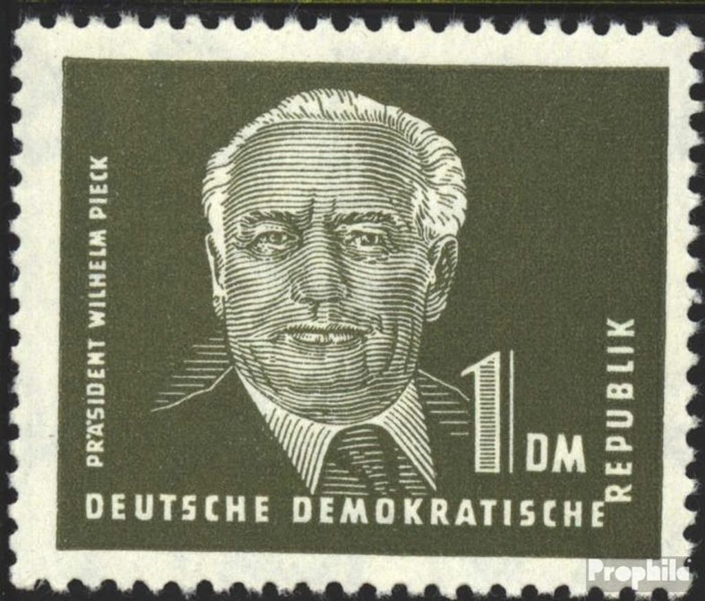Briefmarken DDR 1952 Mi 325 gestempelt Präsident Wilhelm Pieck (II)