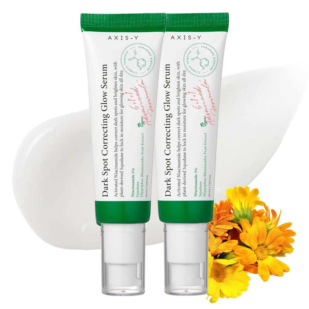 Dark Spot Correcting Glow Serum Gesichtsserum 5 % Niacinamide Hyperpigmentierung, 2x 50ml
