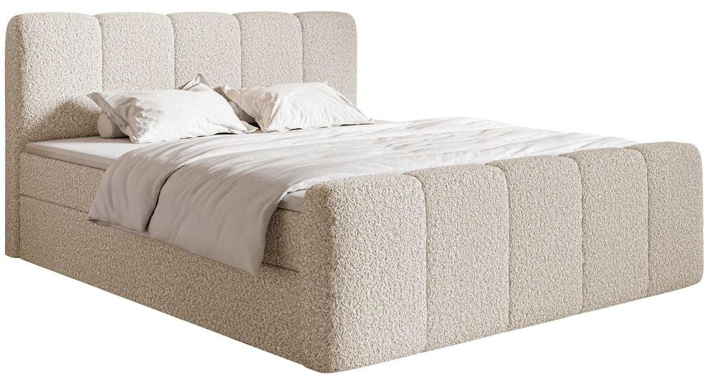 Selsey Cloudy II - Boxspringbett 160x200 cm, mit Bettkästen Produktbild 