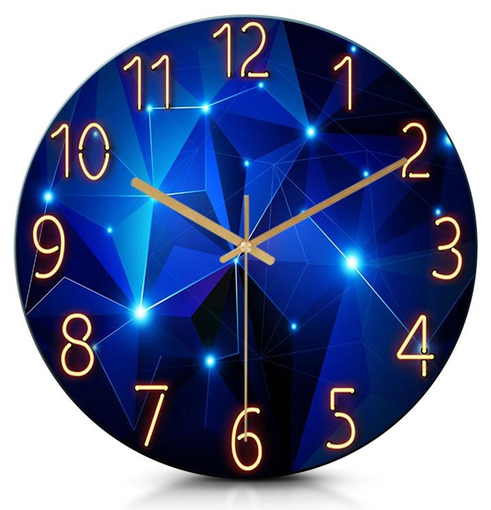 IvoQ Lautlose Wanduhr - 30 cm - Stilvolles und beruhigendes Produktbild 